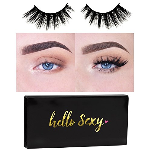 Icona Lashes Premium Quality False Eyelashes | About Last Night | Full & Luxurious | Natural Look and Feel | Reusable | 100% Handmade & Cruelty-Free