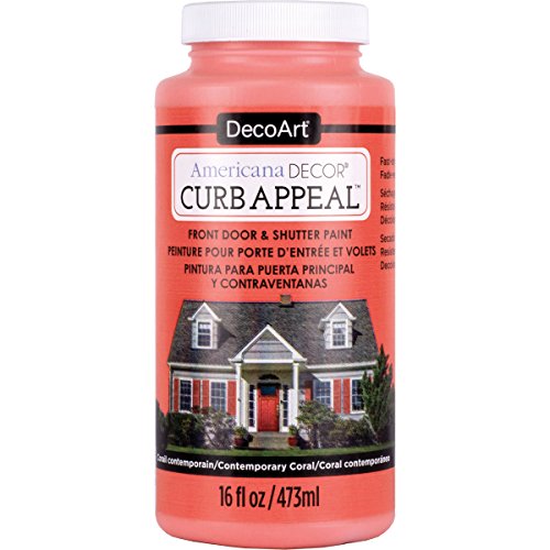 DecoArt Americana Decor Curb Appeal 16oz C Coral CurbAppeal16oz