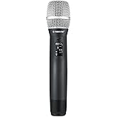 Phenyx Pro Professional Wireless Microphone, UHF Dynamic Microphone, Metal Cordless Microphone, Handheld Microphone for True 