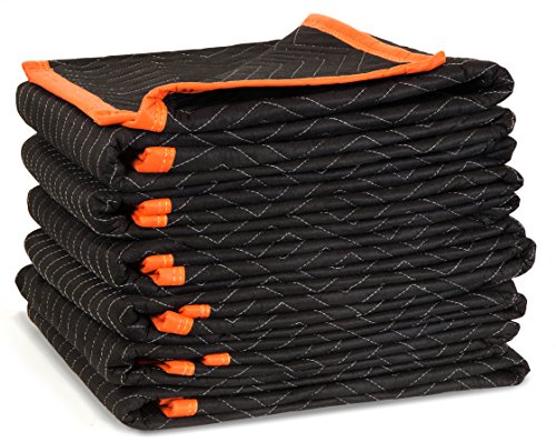 Wen 272406 72Inch By 40Inch Heavy Duty Padded Moving Blankets 6Pack