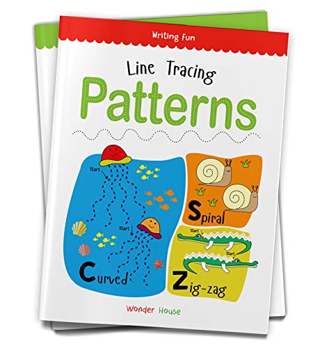 Line Tracing Patterns : Practice Drawing And Tracing Lines And Patterns