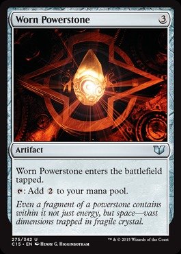 Magic The Gathering - Worn Powerstone (275/342) - Commander 2015