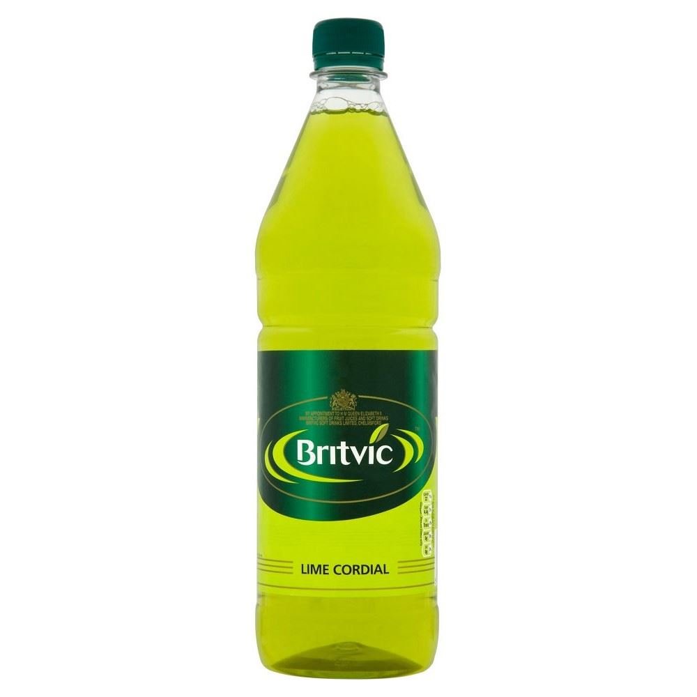 BritvicLime Cordial (1L) - Pack of 2