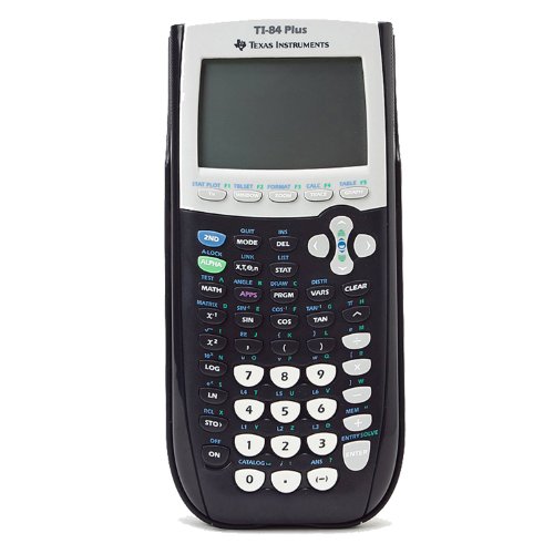 Texas Instruments TI-84 Plus Graphics Calculator, Black 320 x 240 pixels (2.8" diagonal)