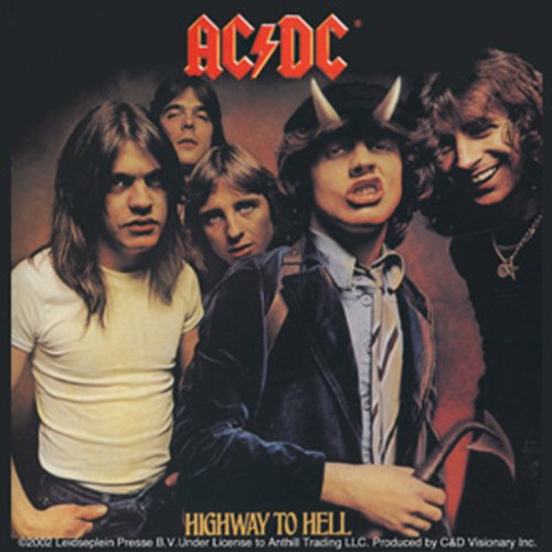 C&D Visionary Licenses Products Acdc Highway To Hell Sticker