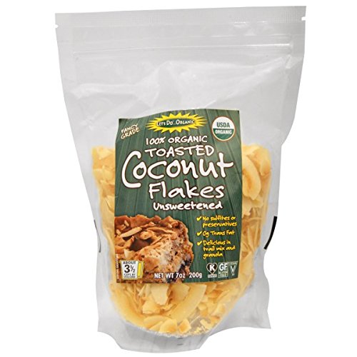 Lets Do Organics: Organic Coconut Flakes, 7 oz (3 pack)