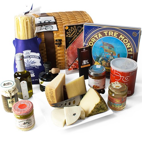 Gift Chest of Gourmet Italian Treasures - 11.8 lbs of Italian Gourmet Deliciousness