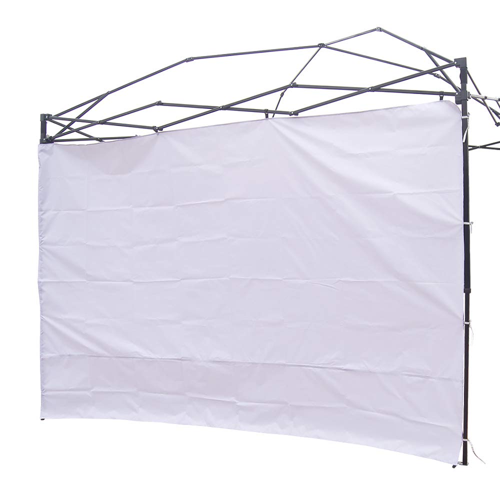 NINAT Canopy Sunwall 3M Sunshade Privacy Panel for Gazebos Tent Waterproof Sun Wall for Straight Leg Gazebos, Sidewall Only (Canopy Frame Not Included)