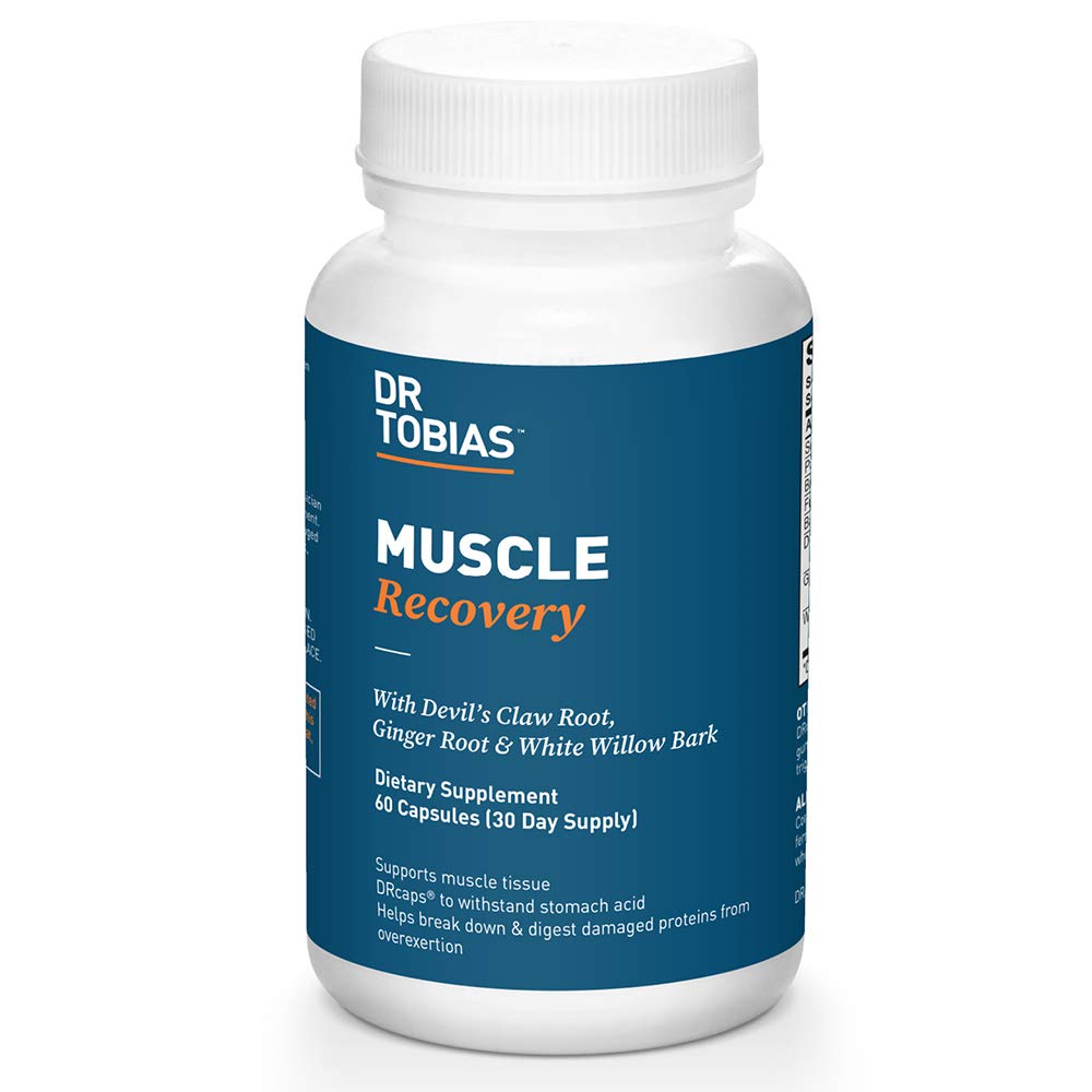 Dr. Tobias Muscle Recovery Supplement, Herbal Blend, 60 Capsules