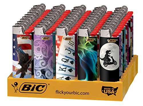 Buy BIC Full Size Limited Special Edition Disposable Lighters Assorted ...