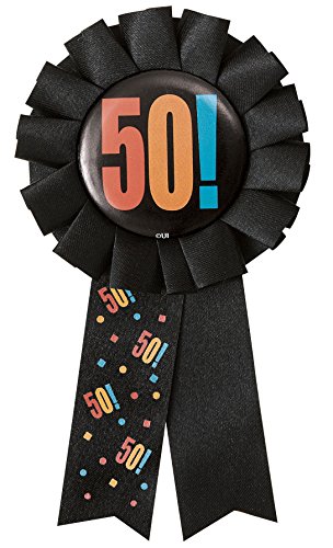 Birthday Cheer 50Th Birthday Award Ribbon