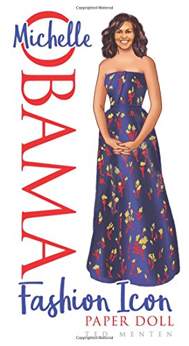 Michelle Obama Fashion Icon Paper Doll