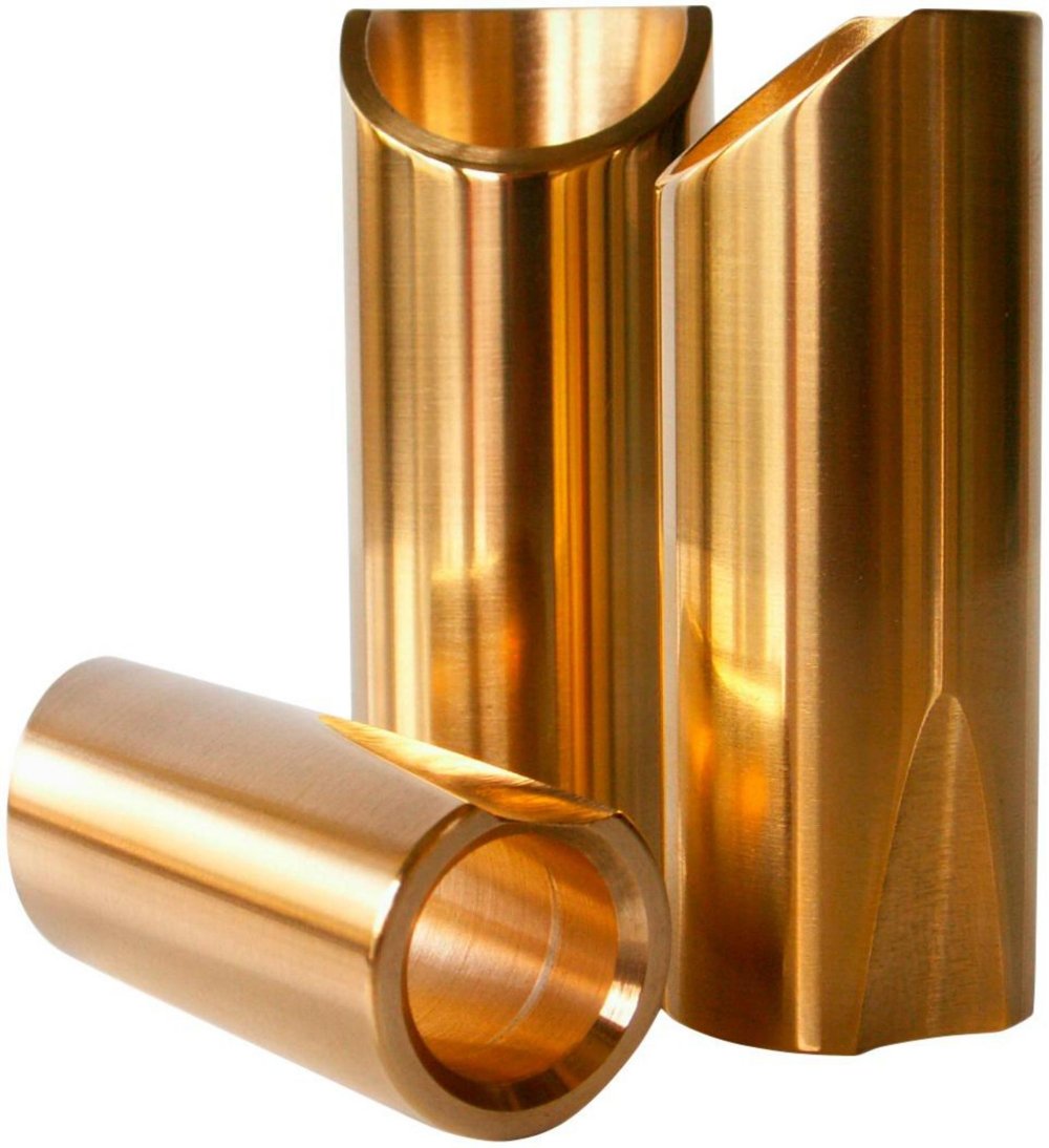 The Rock Slide Polished Brass Slide - Small