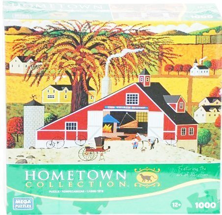 HOMETOWN COLLECTION Featuring the art of Heronim Under the Chestnut Tree 1000 Piece Puzzle