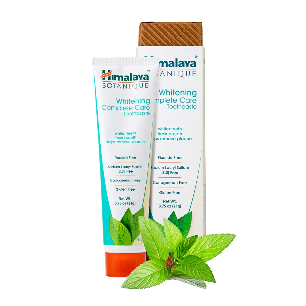 Himalaya Herbal Healthcare whitening mint travel toothpaste, Tsa approved size, 0.75 Fluid Ounce