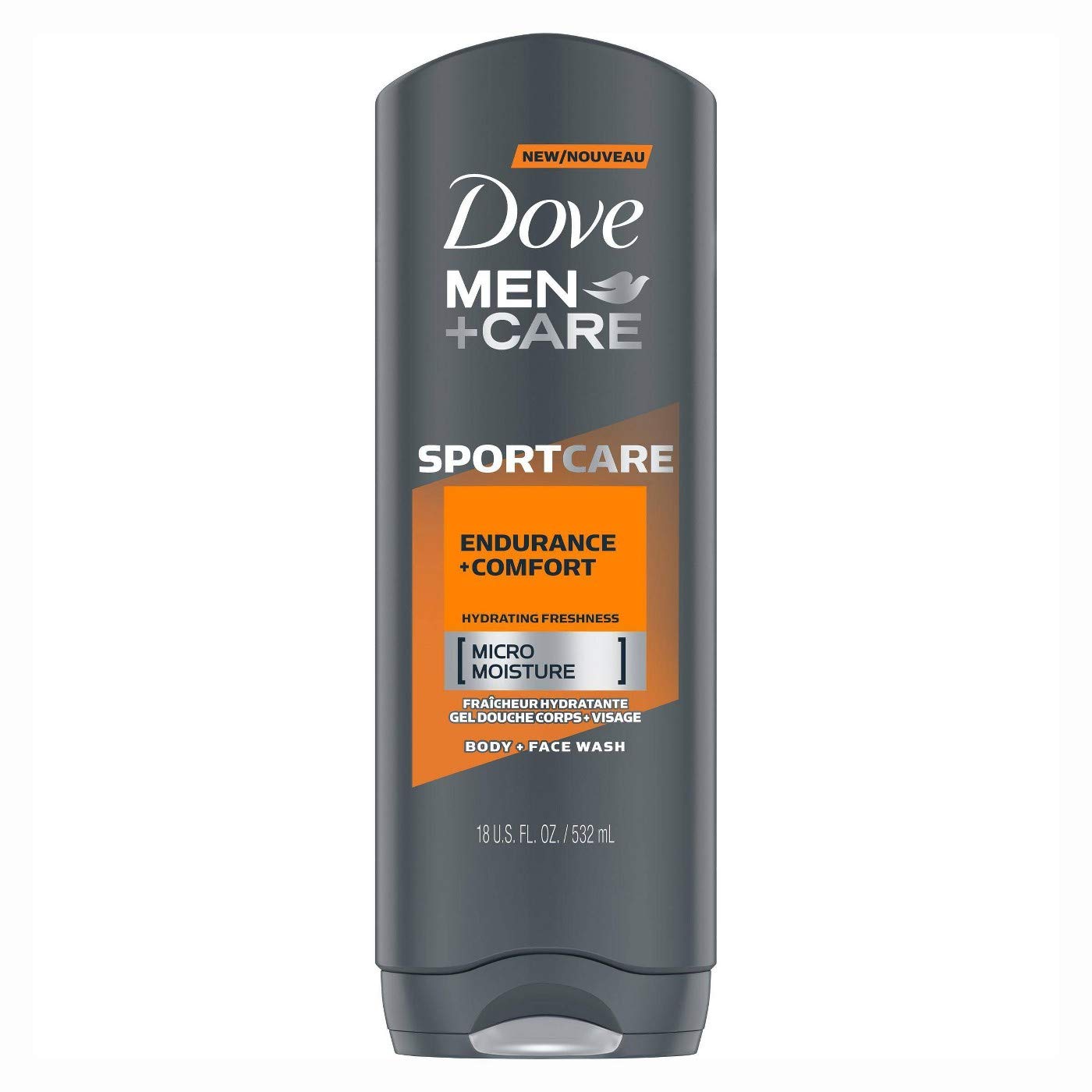 Dove Men+Care SPORTCARE Endurance + Comfort Body Wash - 18oz, pack of 1