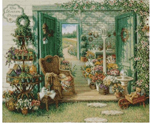 sweet home Spring Garden Counted Cross Stitch Kits 300x240 Stitch 64x53cm Counted Cross Stitch Kits