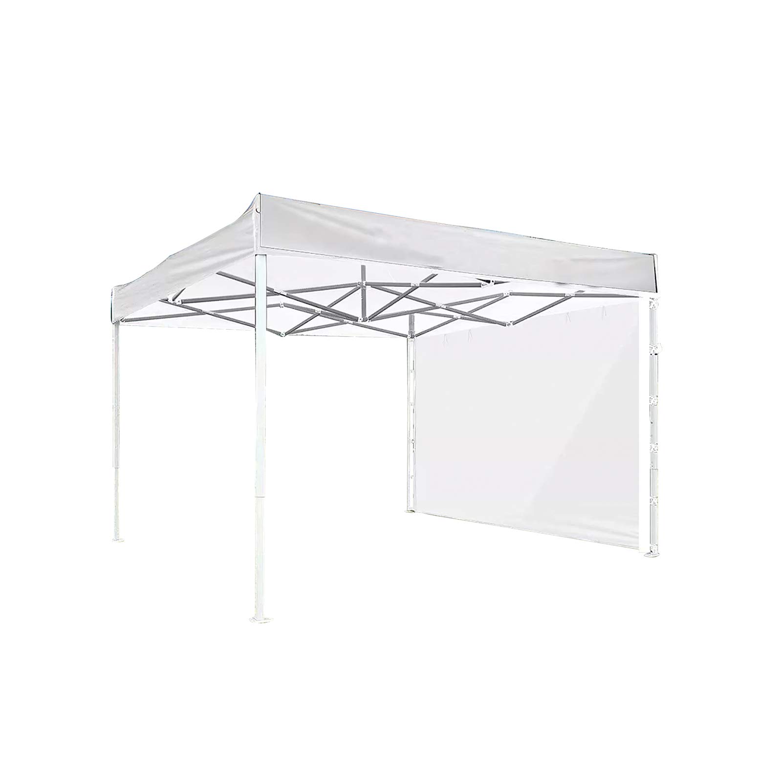 Pop Up Canopy, Instant Shelter Canopy, Gazebo Tents For Outdoor Patio Garden Camping, 1 Side Wall