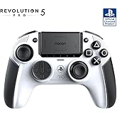 NACON Revolution 5 Pro Officially Licensed PlayStation Wireless Gaming Controller for PS5 / PS4 / PC - Hall Effect, Trigger S