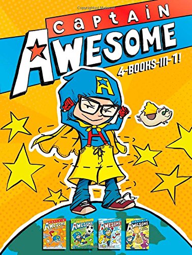 Captain Awesome 4-Books-in-1: Captain Awesome Takes a Dive; Captain Awesome, Soccer Star; Captain Awesome Saves the Winter Wonderland; Captain Awesome and the Ultimate Spelling Bee Hardcover – March 17, 2015