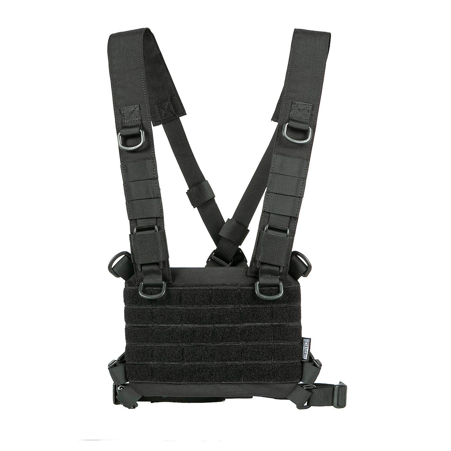 OneTigris ROC Chest Rig Tactical Modular Panel with Removable X Shoulder Strap and Mesh Backing