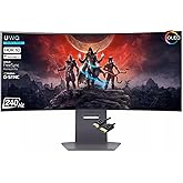 LG 34 UltraGear OLED Curved Gaming Monitor | 34" WQHD (3440x1440) | 240Hz | 0.03ms GTG | 800R | HDR10 | DisplayHDR TRUE BLACK