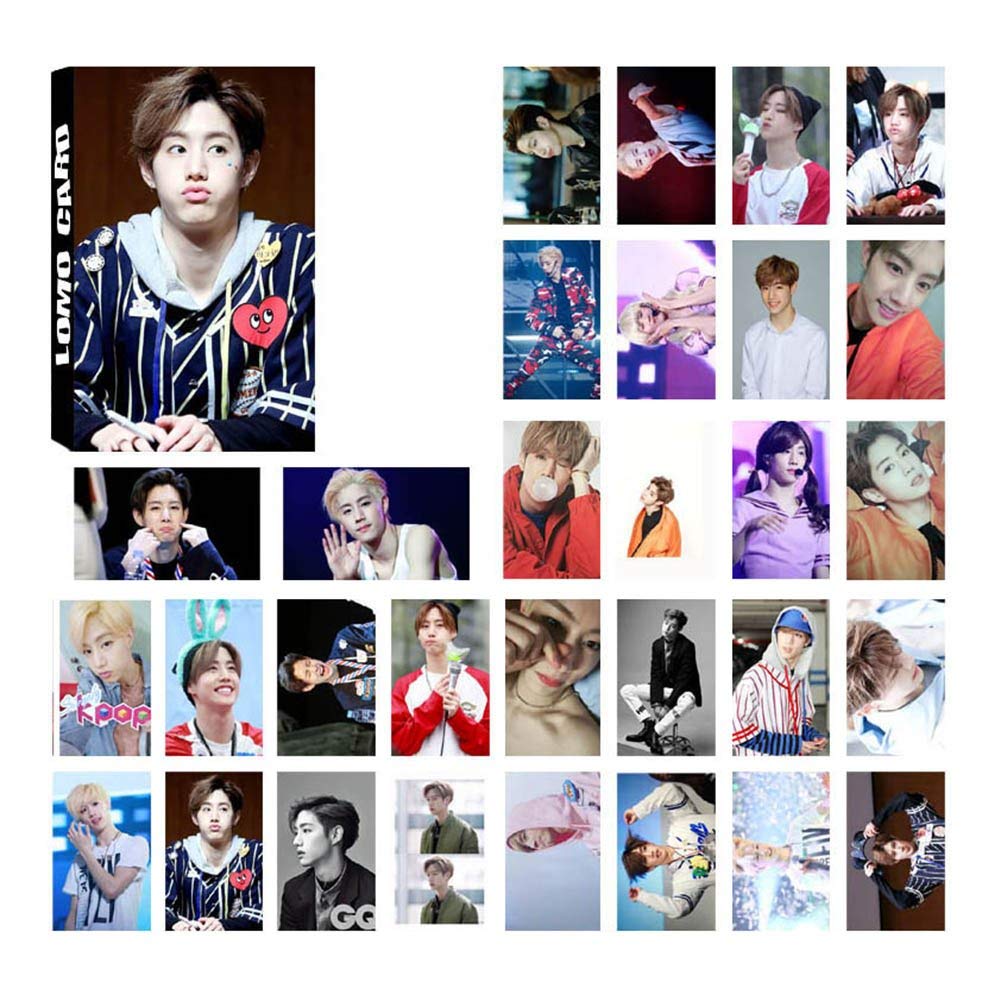 Skisneostype KPOP GOT7 Lomo Card Photo Album Photocard Prefect Gift for Fans I GOT7 (C-2)