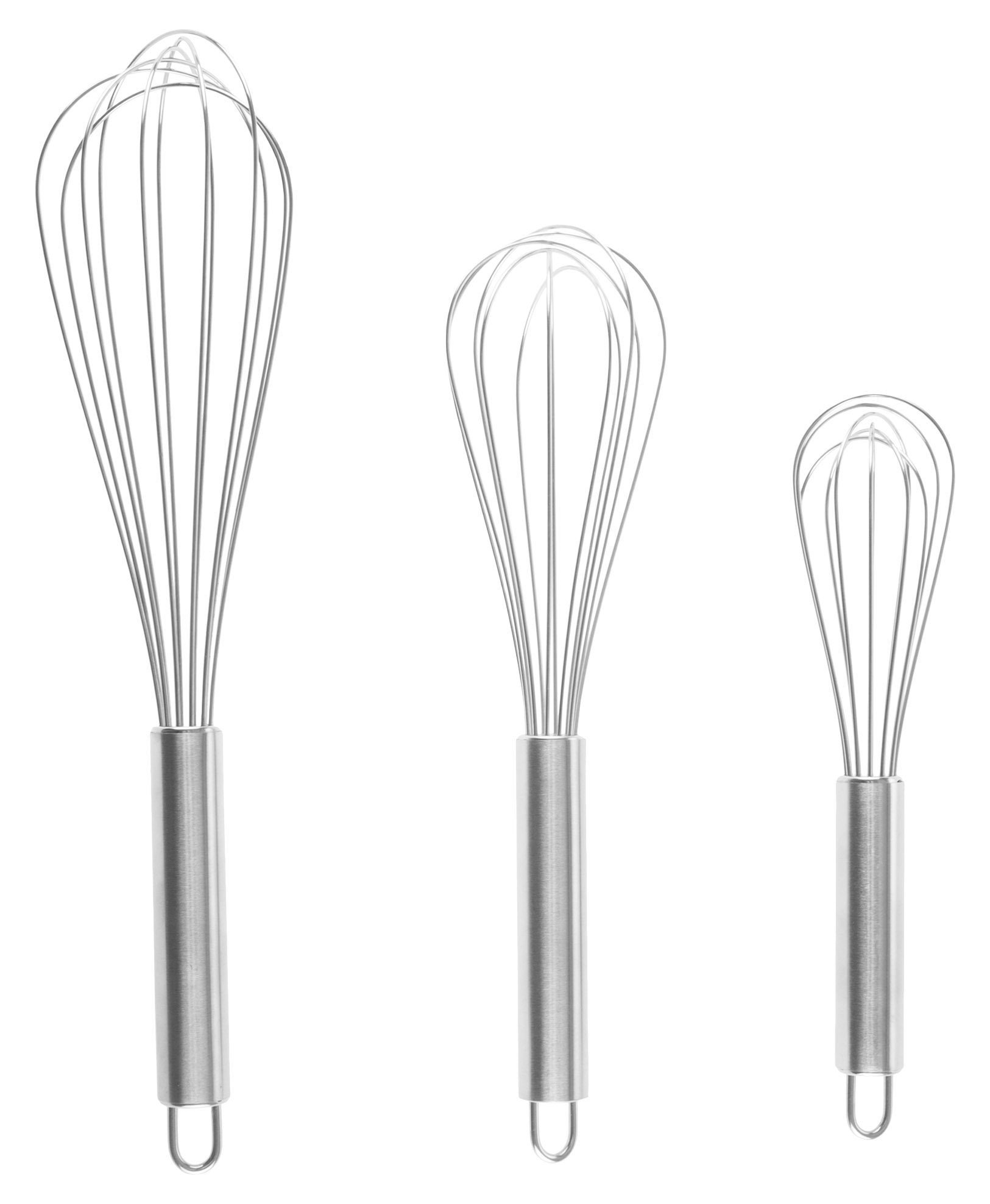 Classic Cuisine Wire Whisk Set, Normal, Stainless Steel