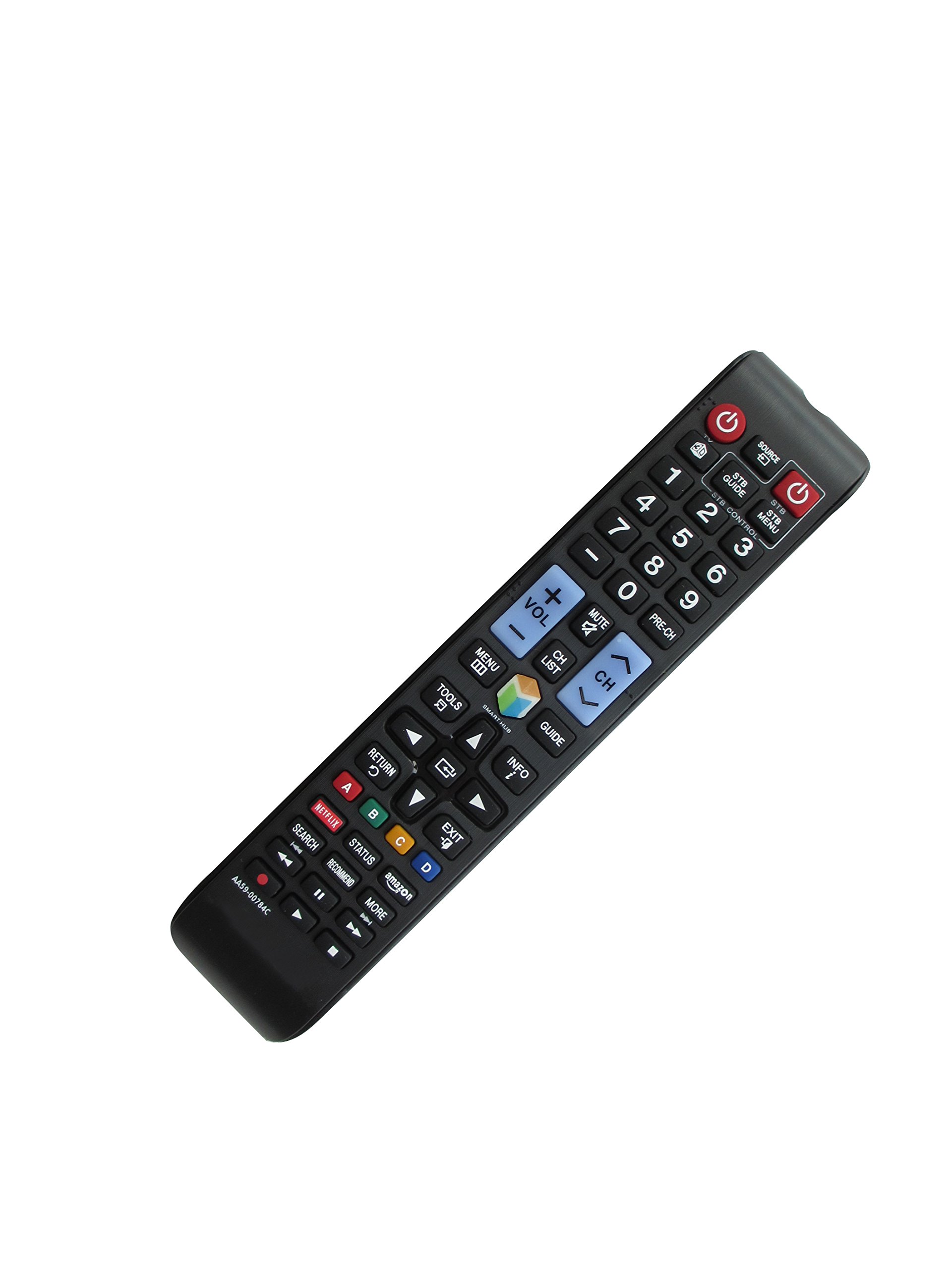 General Remote Control for Samsung UN65HU9000FXZA UN60JU650DFXZA UN60JS700D UN65JU650DF UN75JU650DF UN65JS9000FXZA UN55JS9000FXZA UN65JS850DFXZA UN65JS850DF Curved 4K SUHD Ultra HD 3D Smart LED TV