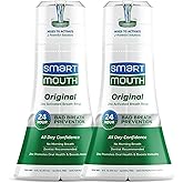 SmartMouth Original Activated Mouthwash - Adult Mouthwash for Fresh Breath - Oral Rinse for 24-Hour Bad Breath Relief with Tw