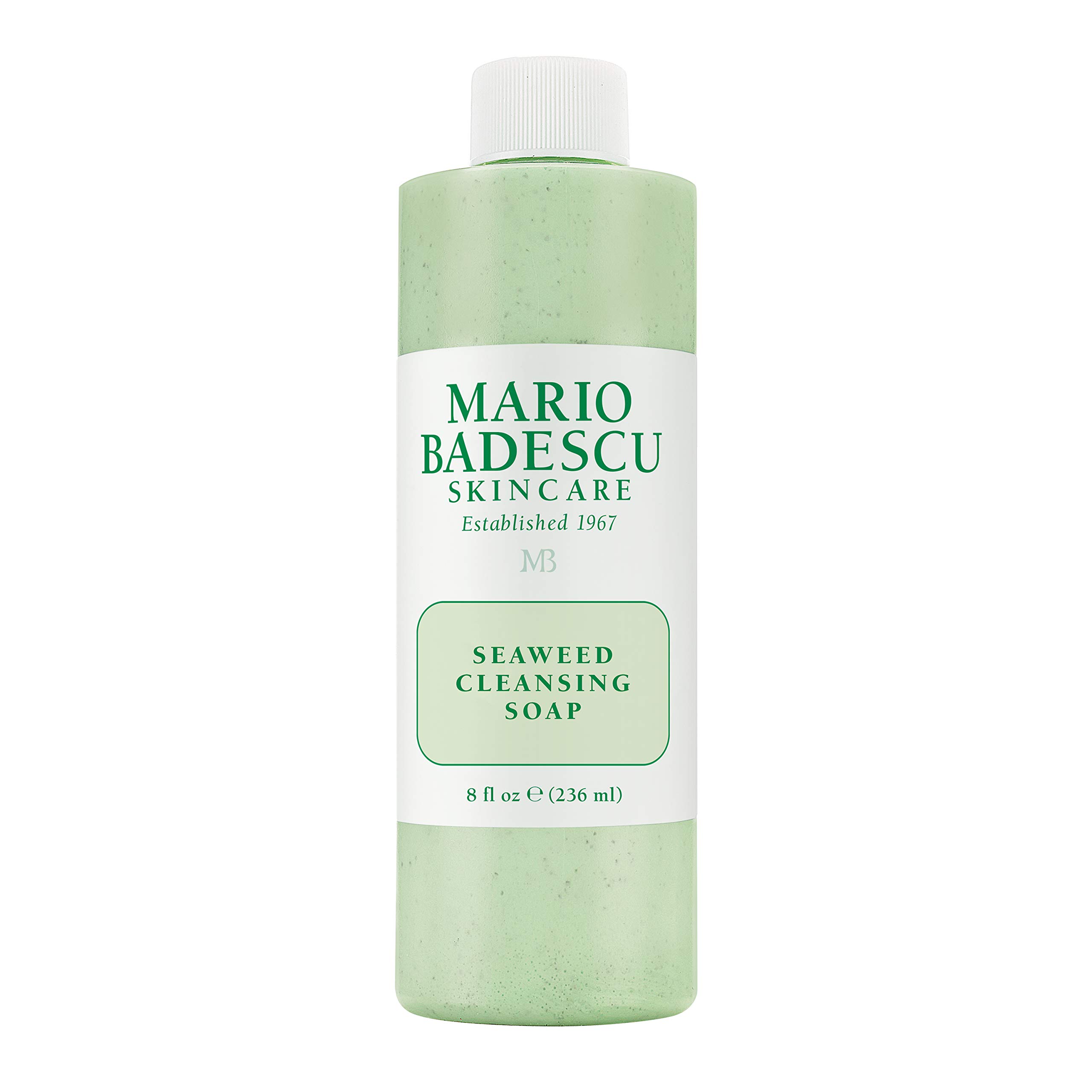 Mario BadescuSeaweed Cleansing Soap for All Skin Types |Creamy Cleanser that Gently Exfoliates |Formulated with Seaweed Grains & Bladderwrack Extract