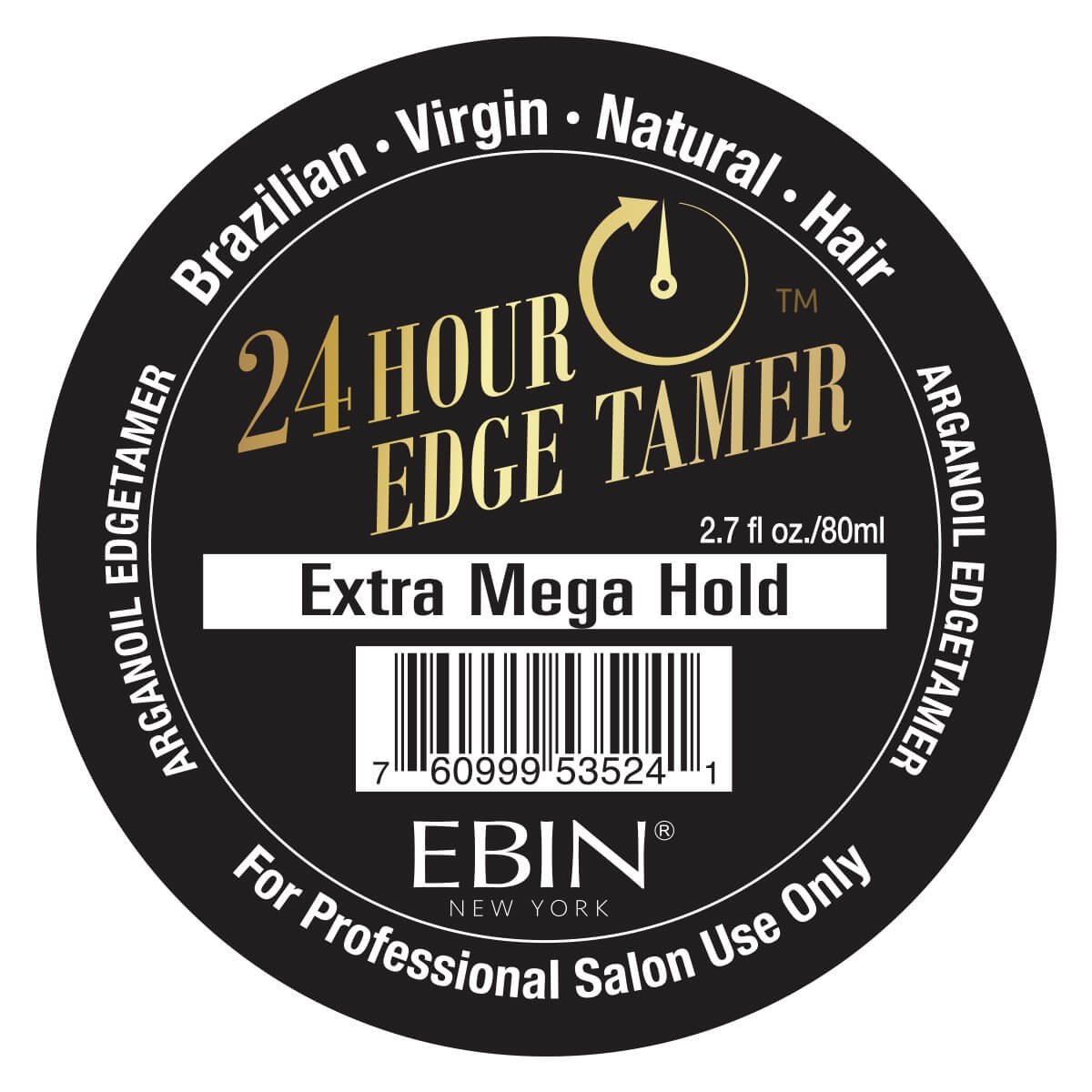 Ebin New York 24 Hour Edge Tamer Extra Mega Hold (2.7 fl oz.) by leebeauty.com