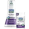 SmartMouth Package with Dry Mouth Activated Mouthwash - 16 Fl Oz, Soothing Mint & Dry Mouth Dual-Action Mints - 50 Count, Mel