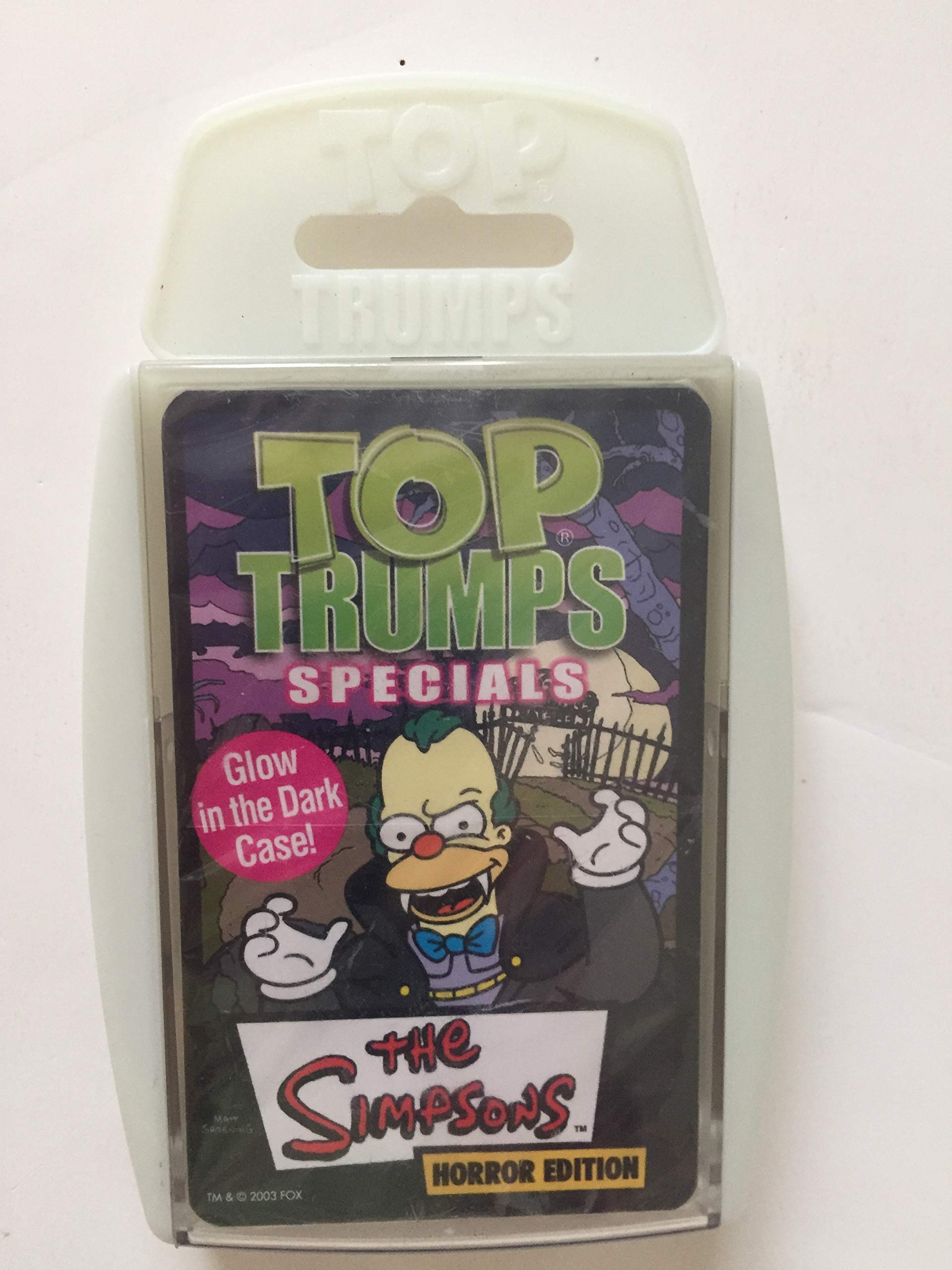 Top Trumps Card Game - Simpsons Horror