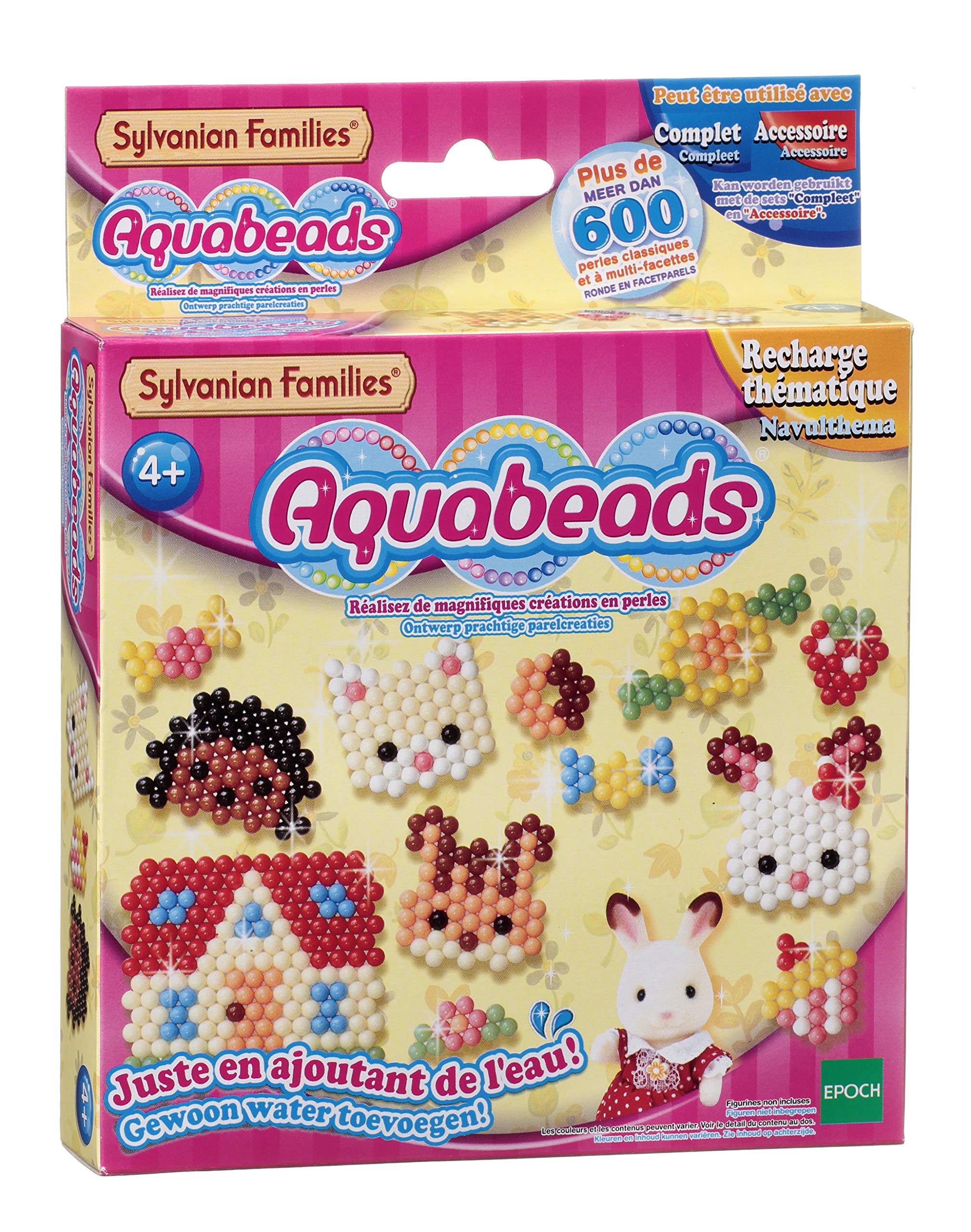 Aquabeads-La Sylvanian Families Refill for Crafts, 31309, Multi-Colour