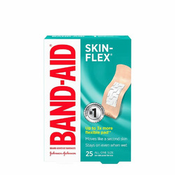 BAND-AID® Brand Adhesive Bandages SKIN-FLEX®, 25 count