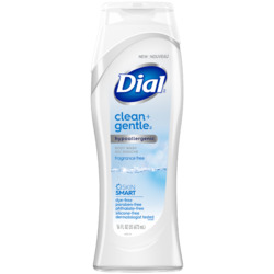 Dial® Clean + Gentle Fragrance Free Body Wash