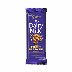 Cadbury Caramel Popcorn Chocolate Bar