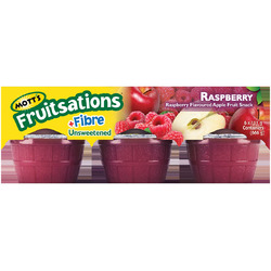 Mott's Fruitsations +Fibre Unsweetened Raspberry