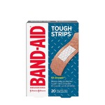 BAND-AID® Brand Adhesive Bandages Tough Strips®, 20 count