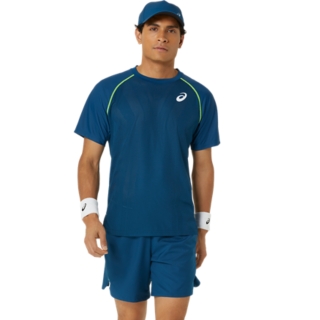 MEN'S MATCH ACTIBREEZE SHORT SLEEVE TOP, Mako Blue