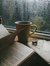 ੈ✩‧₊˚ books, coffee, and rain *ೃ༄