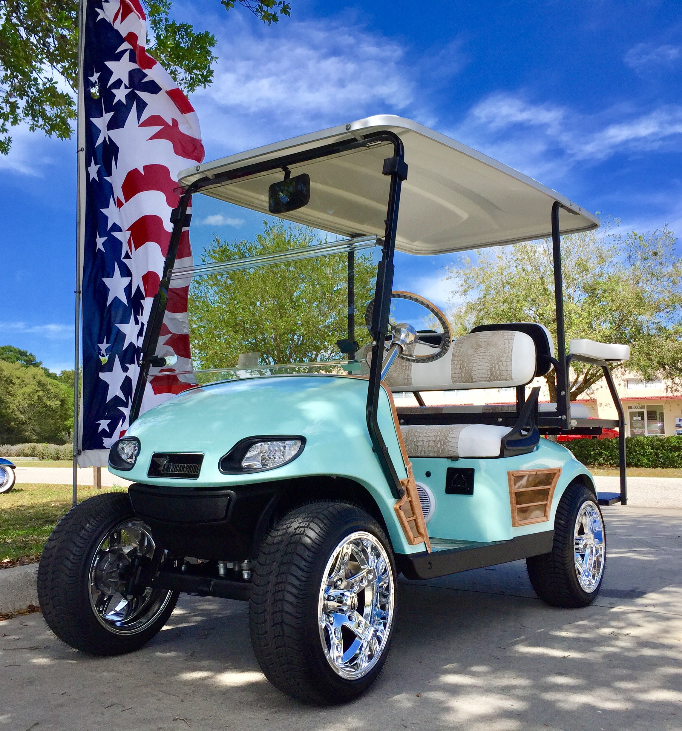 Lifted Custom Golf Carts