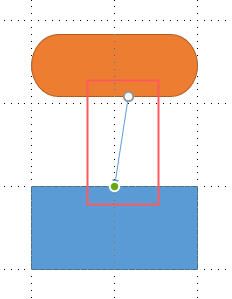 add connector lines incorrectly in PowerPoint