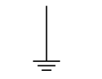 Electrical and Electronics Symbol - Earth Ground