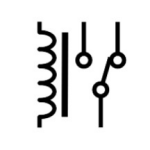 Electrical and Electronics Symbol - SPDT Relay