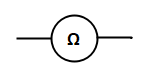 Electrical and Electronics Symbol - Ohmmeter