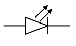 Electrical and Electronics Symbol - Light Emitting Diode