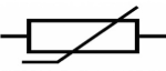 Electrical and Electronics Symbol - Thermistor