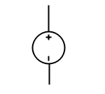 Electrical and Electronics Symbol - Voltage Source